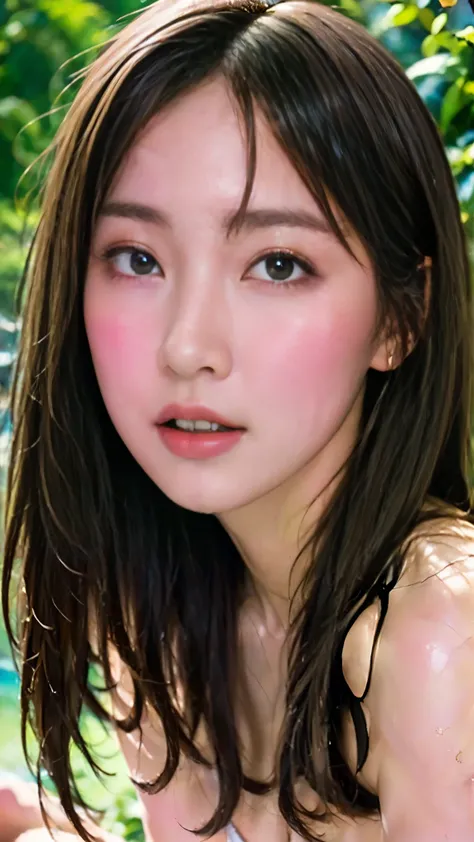 nsfw, (16 kg、RAW pictures , Highest Quality, masterpiece)、(Real pictures)、(Real Photos)、spoiled expression, incredibly large breasts, Blue eyes,  REAL WOMAN、Real Photos、personal , Beautiful Young Woman , 20 years old, Face is more detailed、with meticulous ...