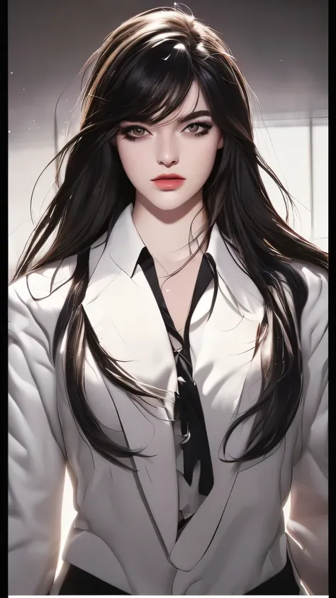 (Photorealistic : 1.5) ,grey pupils,detailed image,( double lid eyes:1.2) (upturned eyes: 1.3),(long eyes: 1.2) ,(cat eyelashes:1.2),retain her head structure(diamond head shape),(sharp chin: 1.1),slim face,thin straight eyebrows,clear image, highly detail...