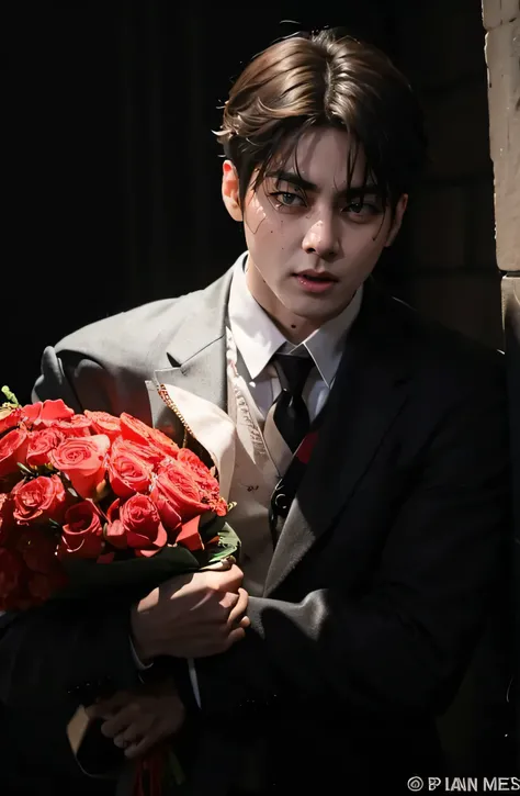 Kim Taehyung BTS, muscular and marked