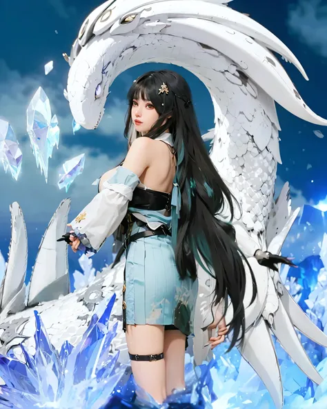 ((BAIZHI_WUTHERING WAVE)) photorealistic)),(highlight hair)), Light reflection, (( HD )),((upper body)), (((best quality, masterpiece))), (masterpiece) (best quality) (detail) (8k) (HDR) (wallpaper) (cinematic lighting) (sharp focuasterpiece, best quality:...