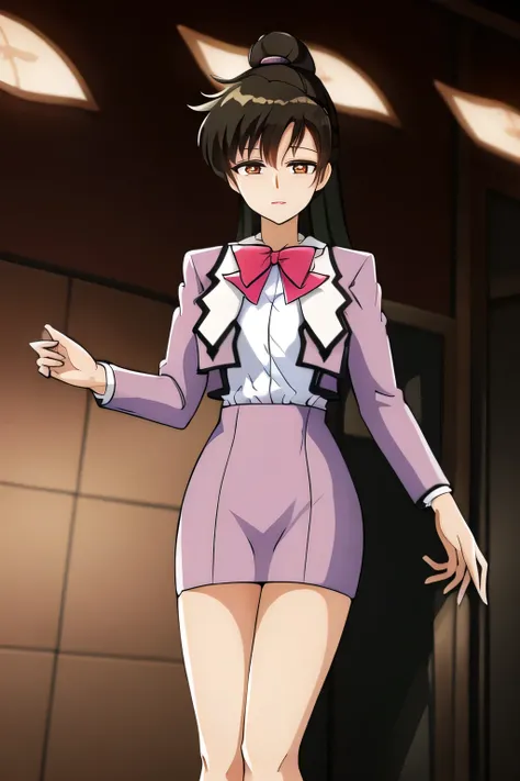 素敵な笑顔の女性をCan you draw ,face is absolutely necessary,Please draw hands and feet accurately、standing figure,view from below、I can see black panties, 驚く女性をCan you draw ,open legs、 ,,beautiful woman,big breasts big breasts,micro mini skirt,black panties,Beau...
