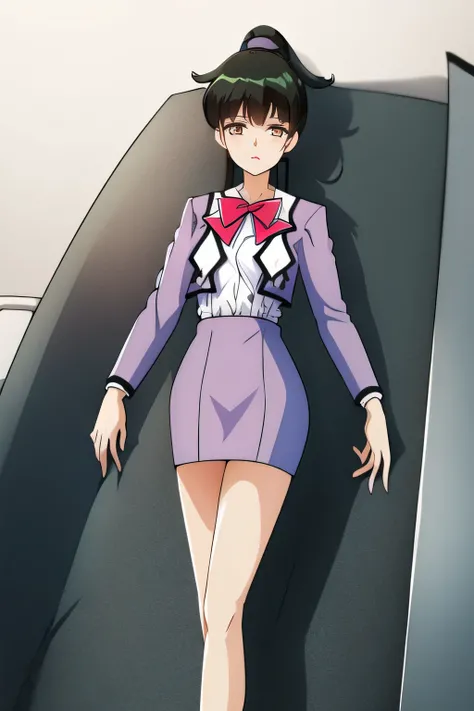 draw an expression on your face even more delicately,素敵な笑顔の女性をCan you draw ,face is absolutely necessary,Please draw hands and feet accurately、Standing Person,view from below、I can see black panties, 開脚されてしまった姿をCan you draw 、驚く女性をCan you draw ,open leg...