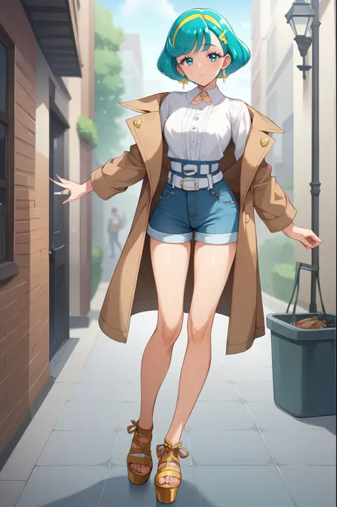 score_9, score_8_up, score_7_up, score_6_up, Source_Anime, nsfw，masterpiece,Highest Quality,great quality for pregnant women after a big meal，(Pretty Cure)，(Anatomically Accurate)，solo,1girl,beautiful girl，Slender body，Beautiful Legs，Slender Legs：exposed l...