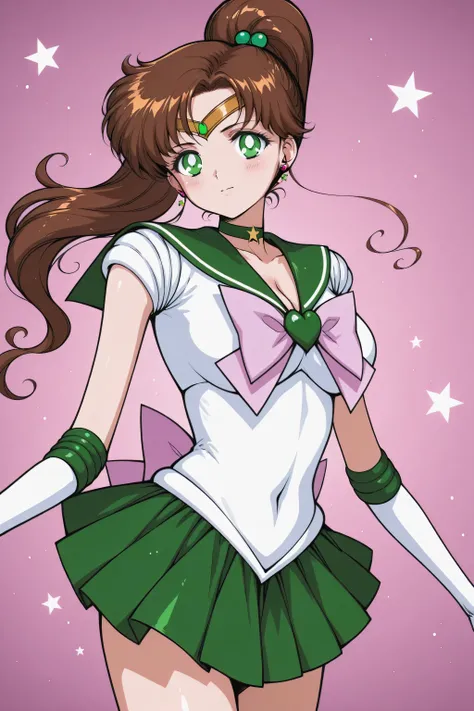 sailor jupiter,cowboy shot,
