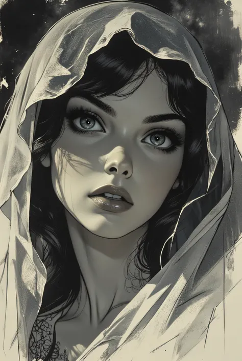 Score_9, score_8_up, score_7_up, ((highest quality)), ((masterpiece)), (be familiar with), Perfect Face, (High definition), (Best Shadow), 8k, cinematic, (Realistic:1.4),dramatic. Comic sex art. Luis Royo's style, "rough style", a minimalist canvas, loose...
