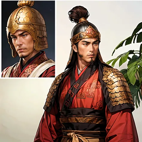 ((An exquisitely drawn ancient Chinese chain curtain))