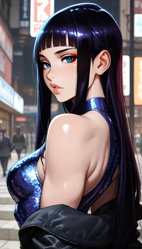 ( masterpiece, best quality), safe, short hime cut bangs of incredible quality , muy aestheticsmente agradable, absurdities, highres, newest , HDR-10, 8K, high-detail RAW color art , large pupil , tabs, high-detail RAW color art , impressionism, Focus on t...