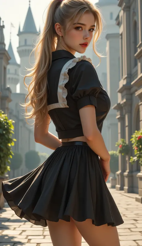 High image quality NUTRA FINECG Unity 8k壁紙、Highest Quality、High image quality NUTRA FINE、(Cat ears),masterpiece、real、photo、HIGH QUALITY NUTRA FINEキュートガール、18 years old、((Maid Cafe in an old European castle))girl standing in front of a table)、(girl in maid c...