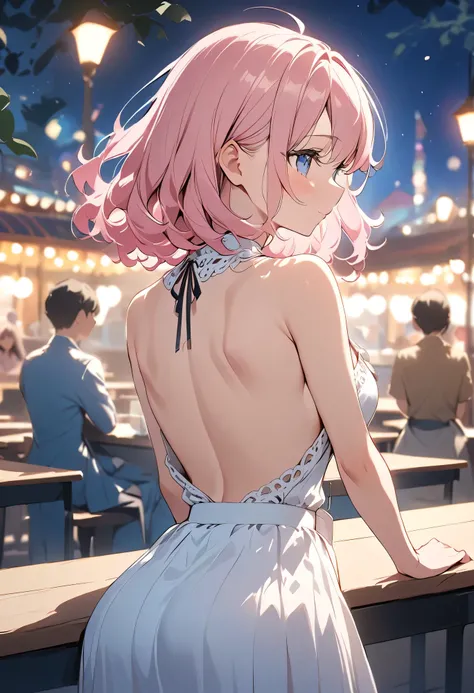 Best Quality、high resolution、(High Definition:1.4)、masterpiece、Detailed Background、Highly Detailed Faces、detailed eyes in the classroom、Women in their 20s、anatomically correct、Perfect body lines、slightly trembling shoulders、her soft hair hangs over her nap...