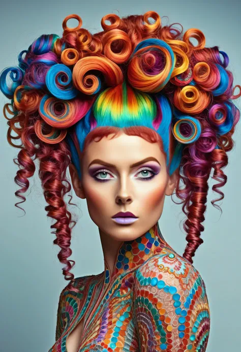 最High Quality, High Quality, masterpiece, intricate detail, super high resolution, flat color,Ultra HD、Raw,

Amazingly Beautiful Women's Fashion Photos, Mode、Portrait、exquisite, ( Crazy Alternate Hairstyles :1.4), (Surreal Hairstyles:1.2), Unique Shapes In...