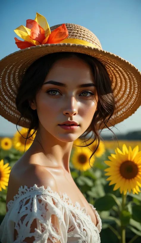one female, ((Highest quality)), ((masterpiece)), (detailed), ((very detailed face)), High resolution photograph, full body portrait, slim face, pretty woman, (dark brown long hair), brown eyes, detail eyes, double eyelids, (Beautiful Delicate Eyes and Lip...