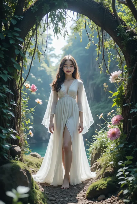 Evolution is the increase of complexity of complex systems., 1 Girl, Holy  Elf, Fearless smile