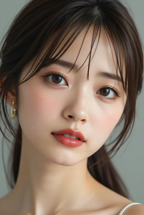 (masterpiece:1.3), high quality, 8K, high reality, ultra detailed, realistic,
BREAK,
beautiful detailed face, pale skin, realistic glistening skin, correct anatomy,  (well-aligned teeth:1.1), Detailed eyes, symmetric eyes, Light Brown eyes, Double eyelids,...