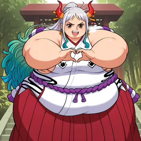 yamato,one piece
High quality ,  best quality , masterpiece,  High Resolution , detailed face( LoRA: yamato),anatomically correct, detailed hair Style( LoRA: yamato),anime Coloring
solo, 1 girl,
ahoge, aqua hair, brown eyes, curled horns, earrings, green h...