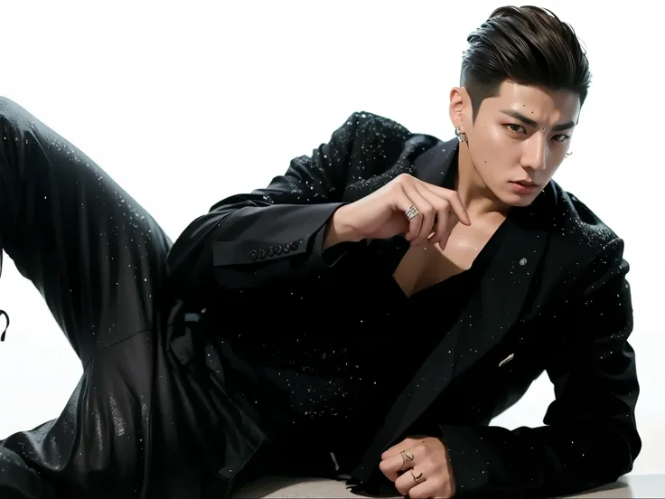 JUNGKOOK BTS, muscular and marked
