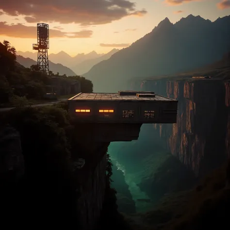 “Kepler-442b — The Divide of Iron Moons”

Prompt:
Shadows embrace, grime Mass effects, dark and transmissions from unknown worlds, 

Echoes from the Analog Divide 

Surreal panoramic aerial drone footage of a brutalist stealth-tech off-world structure carv...