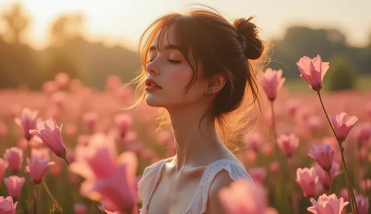 ( masterpiece,  best image quality , 8k),  real photo , perfection of fashion, full body,language, faint smile, Exquisitely Painted , Realistic, ultra high definition,ultra high definition, , very detailed, high quality, high detail with stars, high resolu...