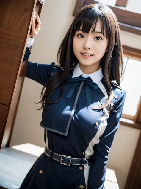 1girl, solo, cute Japanese girl, hight school girl, (smile:1.2), natural makeup, highlighting her clear skin and subtle eye shadow, Beyondv4,
BREAK
((realistic skin, detailed skin texture)),
BREAK
(bouncing breasts, active pose:1.2, stylish pose, dynamic a...