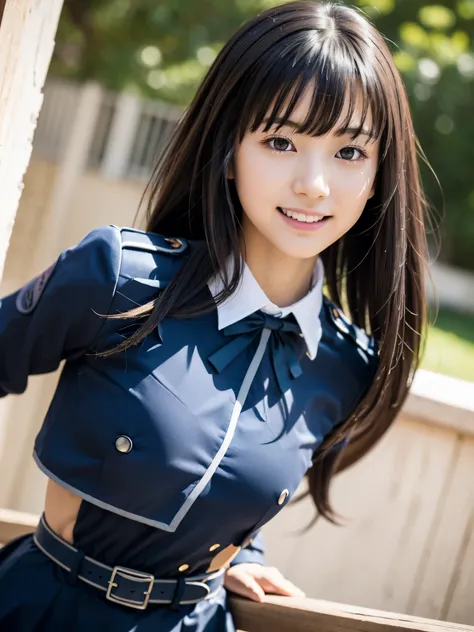 1girl, solo, cute Japanese girl, hight school girl, (smile:1.2), natural makeup, highlighting her clear skin and subtle eye shadow, Beyondv4,
BREAK
((realistic skin, detailed skin texture)),
BREAK
(bouncing breasts, active pose:1.2, stylish pose, dynamic a...