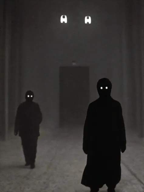 Into the black, Echoes of Brutality: beyond the dark Surreal Realms, harsh apocalyptic Winter scenes, haunting and brutalist landscape, a Strange surreal world, science fiction painting, Simon Stålenhag, Alexey Egorov, (Caravaggio, Richard Anderson, Denis ...