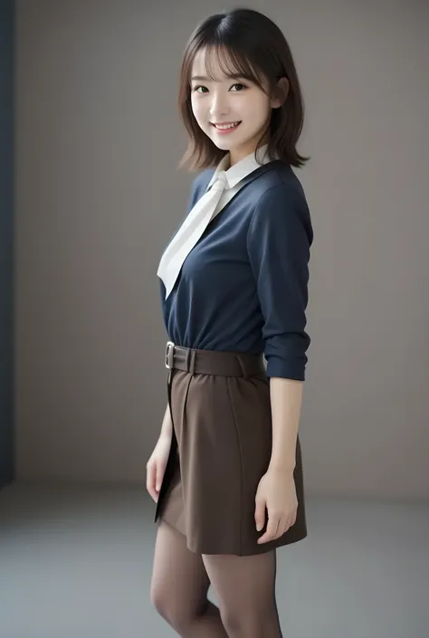       Super Real ,       photorealistic   ,    (Full body image:1.5),  she looks so happy      , shadow,           Global Illumination          , Alone, (Japanese woman in her 20s :1.5),      very beautiful、     cute smile ,    Slim,    brown hair ，　beauti...
