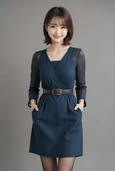       Super Real ,       photorealistic   ,    (Full body image:1.5),  she looks so happy      , shadow,           Global Illumination          , Alone, (Japanese woman in her 20s :1.5),      very beautiful、     cute smile ,    Slim,    brown hair ，　beauti...