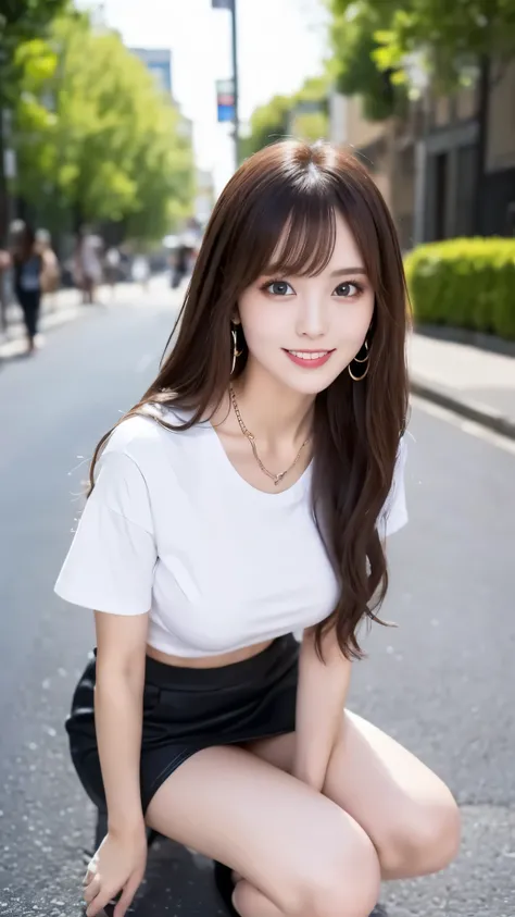 Mathieu Pieces, top quality, 超high resolution, Photo of, Full Body, Super Detailed, fine, high resolution, 8K Wallpaper, Perfect Dynamic Composition, beautiful detailed eyes, women's fashion summer,semi-long hair,Large Breasts Natural Colored Lips, bold an...