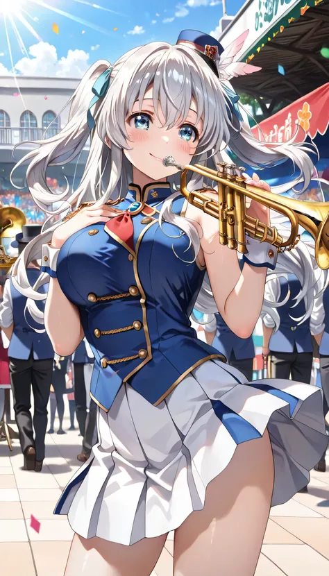 ((ultra-detailed)), (highly detailed CG illustration), (best quality:1.2), ultra-highly detailed, colorful composition, artistic photoshoot, 1girl, solo focus, thigh to top, cowboy shot, moe anime character, girl, dainty facial structure,  face, round face...