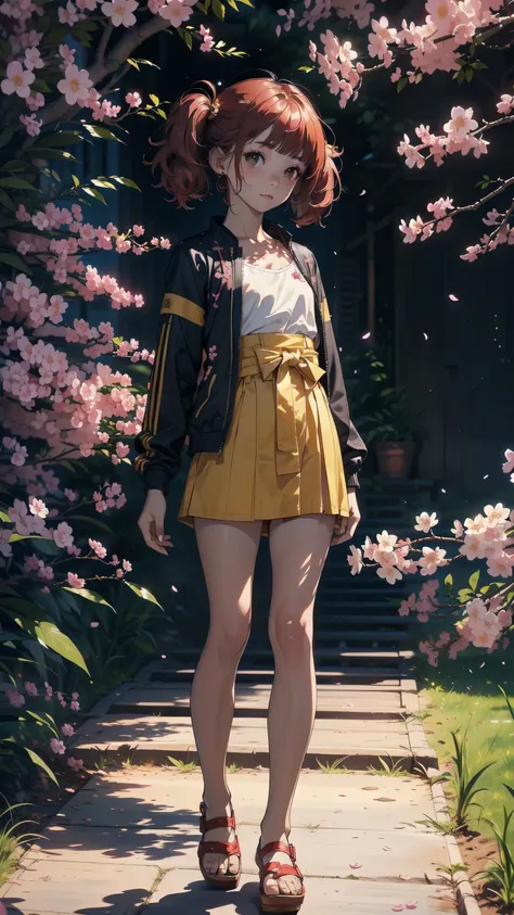 ((top quality, ultra-detailed, high resolution, extremely detailed CG, unity 8k wallpaper, by famous artist, perfect anatomy, super detailed skin, cinematic lighting, UHD, retina, anatomically correct, 1080P)), ((slim, skinny and petite body)), ((short sta...