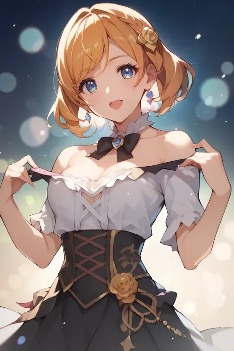 score_9, score_8_up, score_7_up, Source_Anime, nsfw，it's a cute little one showing the bottom of my skirt、I forgot my bra，face，Petite，skinny，Fantasy，Anime，depth of subject，fisheye lens，Bokeh，glitter，Pretty Cure Style，glitter，