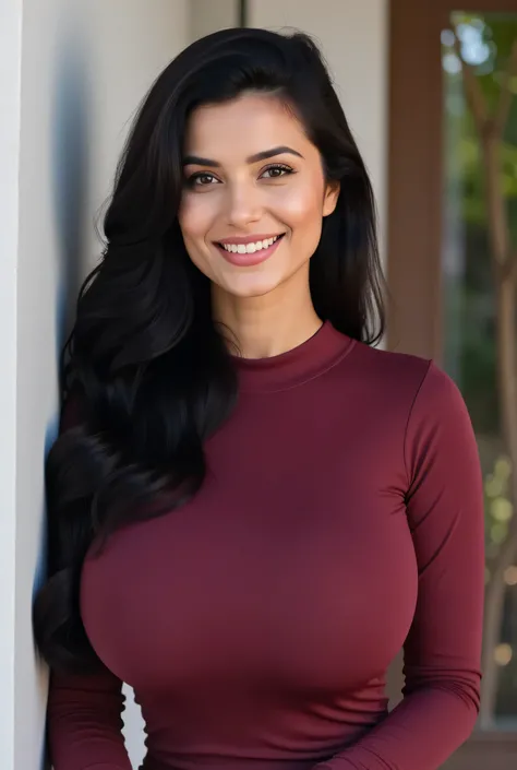 のインド人の女の子、白い肌, Full body shot of a woman,Nadezhda Granovskaya, , long black hair , high definition , masterpiece, Long Lasting High Quality, High detail during meals, formal: 1.4), ( : 1.2, Super: 1.1, : 1.37), ( clear focus : 1.4), Jap...