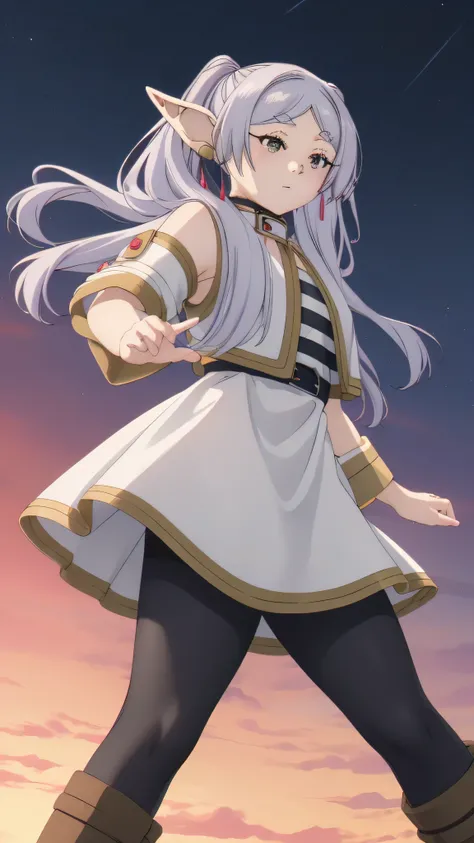 {{{masterpiece}}}, (top quality:1.5), (Ultra Fine:1.5),、front view、Full body photo、 {Illustration}, {{very delicate and beautiful}}, ( Beautiful and accurate eye :1.6), bow dress, high definition, very cute face, 16 kg, High Definition, anime visual,    an...