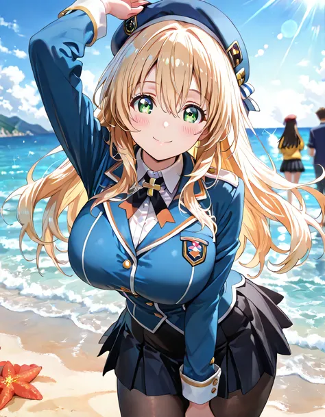 ((ultra-detailed)), (highly detailed CG illustration), (best quality:1.2), ultra-highly detailed, colorful composition, artistic photoshoot, 1girl, solo focus, upper body:1.4, moe anime character, girl, dainty facial structure, round face, rounded chin:1.2...
