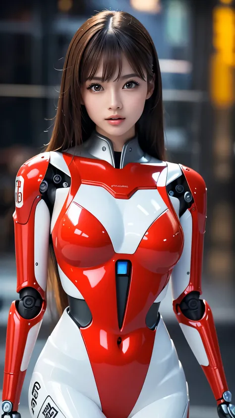 (((masterpiece))), (photo real, realism texture), (top Quality, High Quality:1.3), (top resolution, high resolution), ultra detailed, (high detailed), (beautiful black robot woman, (woman is incredible machine)), (Fine skin face:1.3), (Unparalleled Japanes...