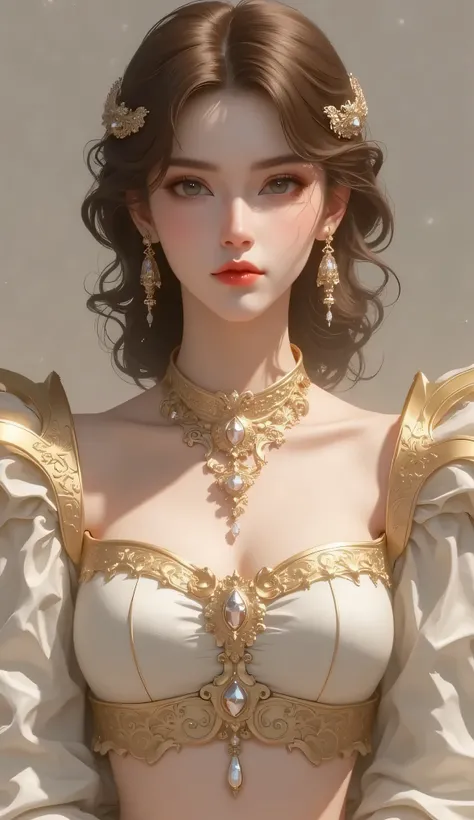 modelshoot style, (extremely detailed CG unity 8k wallpaper), full shot body photo of the most beautiful artwork in the world, stunningly beautiful photo realistic cute women in saree (navel:1.5), professional majestic oil painting by Ed Blinkey, Atey Ghai...