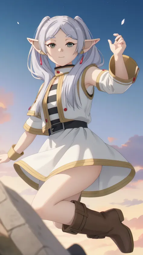 {{{masterpiece}}}, (top quality:1.5), (ultra fine:1.5),、front view、Full body photo、 {Illustration}, {{very delicate and beautiful}}, ( Beautiful and accurate eye :1.6), bow dress, high definition, very cute face, 16 kg, high definition, anime visual,    an...