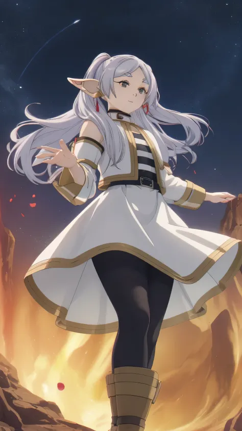 {{{masterpiece}}}, (top quality:1.5), (ultra fine:1.5),、front view、Full body photo、 {Illustration}, {{very delicate and beautiful}}, ( Beautiful and accurate eye :1.6), bow dress, high definition, very cute face, 16 kg, high definition, anime visual,    an...