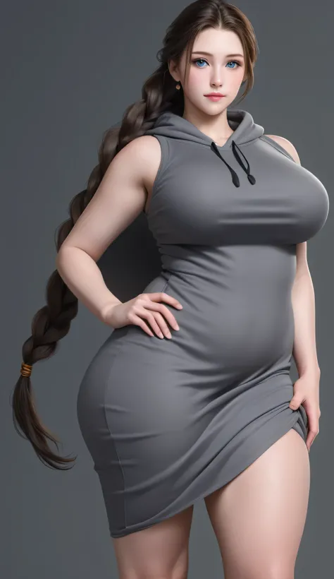 One Beautiful Young Ukraine Cute Women, 19 years old, Large Framed Beautiful Cute Women: 1.6, Big-boned: 1.55, Very Beautiful Young Cute Women, Cute and Charming, Big Delicious Soft matured body, Large and significant top body portrait: 1.65, Deep Dark Gra...
