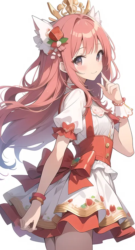Idol Strawberry shortcake motif costume