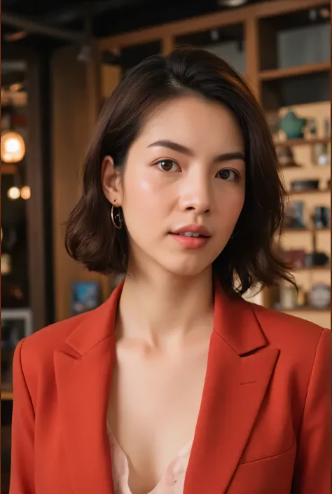 a woman