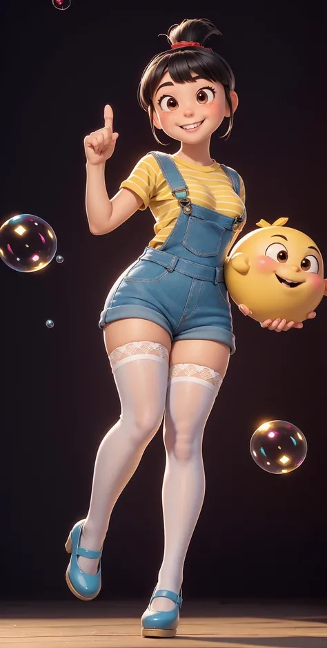 Full body shot, full shot,(best quality:1.4),(shiny skin), body focus, (cute face), (((best quality))), illustration, ((Beautiful Finger)), , Beautiful body, Beautiful character design, ,perfect lighting, Colorful, Bright_Front_face_Lighting, ultra high re...