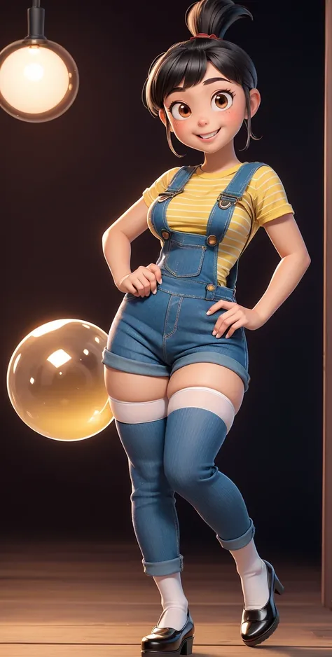 Full body shot, full shot,(best quality:1.4),(shiny skin), body focus, (cute face), (((best quality))), illustration, ((Beautiful Finger)), , Beautiful body, Beautiful character design, ,perfect lighting, Colorful, Bright_Front_face_Lighting, ultra high re...