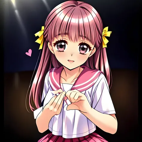(highest quality, masterpiece:1.5), highest quality, High resolution, 1080p, 8K, (Too beautiful, neatest elder Sakuragi mai, Girl's love-story comic heroine, ((Too much beloved)) noble grown beautiful beautiful lady with detailed is in a darkness, controll...