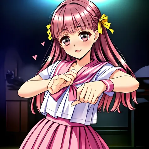 (highest quality, masterpiece:1.5), highest quality, High resolution, 1080p, 8K, (Too beautiful, neatest elder Sakuragi mai, Girl's love-story comic heroine, ((Too much beloved)) noble grown beautiful beautiful lady with detailed is in a darkness, controll...