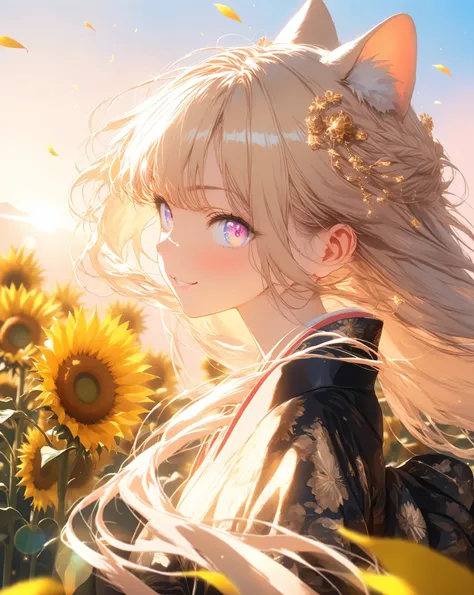 Quality: 
(high score), (masterpiece, detailed:1.2), (ultra-detailed), (ultra-quality), (super-resolution),(detailed-background) 

Art Style: 
(photorealistic):1.4, (2.5D):1.5, (golden hour lighting):1.6, (warm cinematic lighting):1.5, (volumetric light ra...