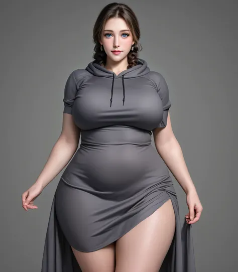 One Beautiful Ukraine Mature Women, 19 years old, Large Framed Beautiful Cute Women: 1.6, Big-boned: 1.55, Very Beautiful Matured Cute Women, Cute and Charming, Big Delicious Soft matured body, Large and significant top body portrait: 1.65, Deep Dark Gray ...