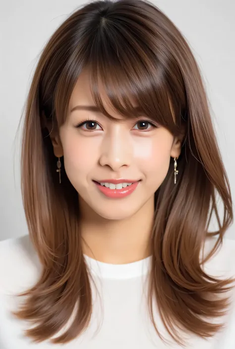 ayako, looking at viewer, beautiful skin, beautiful eyes, beautiful face, highly detailed eyes, make up, masterpiece, Super Details, Best lighting, Realistic and Realistic Pictures, high definition RAW color pictures, slightly smile, girl