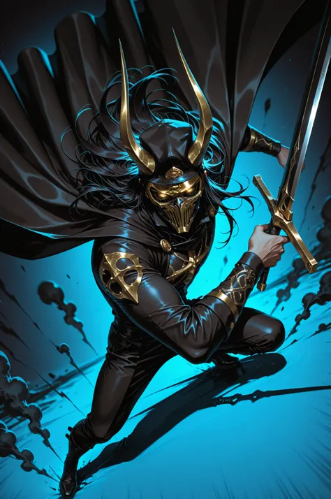 (masterpiece, best quality, absurdres, highres), amazing quality, very aesthetic, volumetric lighting, digital art style, drawn aesthetic, concept painting, ultrahigh definition, dark blue lighting, detailed, intricate details, red low key lighting, newest...