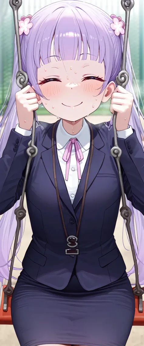 (beautiful girl: 1.3),Highest quality,8k,Highly detailed CG unit wallpaper,masterpiece:1.2,top-quality,Ultra-high resolution,RAW Photos,real texture skin,(office),beautifully shaped butt,1girl,solo, (((sweat))),is embarrassing,weak,moist eyes,Aoba SUZUKAZE...