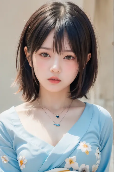 (top quality、8k、32K、masterpiece)、(realistic)、(realistic:1.2)、(high resolution)、very detailed、very pretty face and eyes、1 、round face、tight waist、Delicate Body、(close、top quality、attention to detail、rich skin details)、(top quality、8k、oil:1.2)、(realistic、rea...
